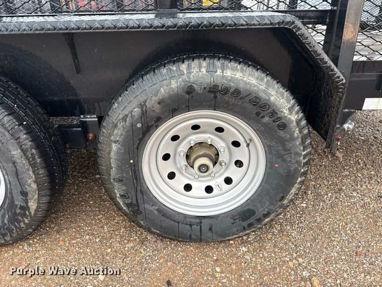 image for item FC4136 2022 Delco utility trailer