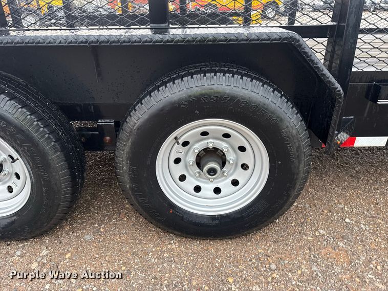 image for item FC4136 2022 Delco utility trailer