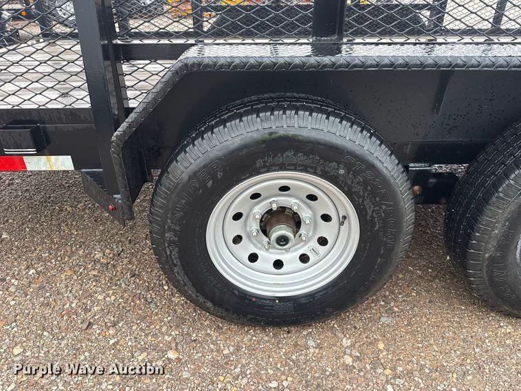 image for item FC4136 2022 Delco utility trailer