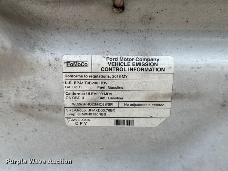 image for item FC4138 2018 Ford Transit 150 van