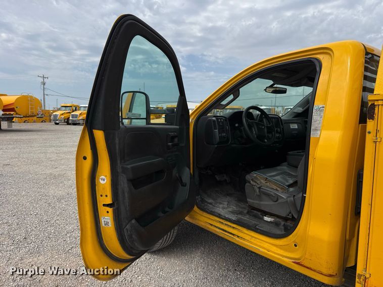 image for item FC4139 2015 Chevrolet Silverado 3500HD utility bed pickup truck