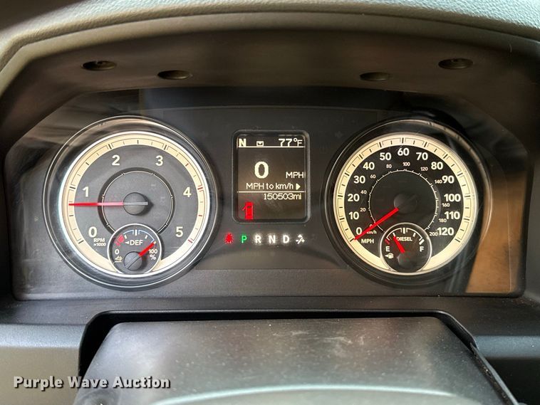 image for item FC4158 2018 Dodge Ram 3500 Crew Cab pickup truck