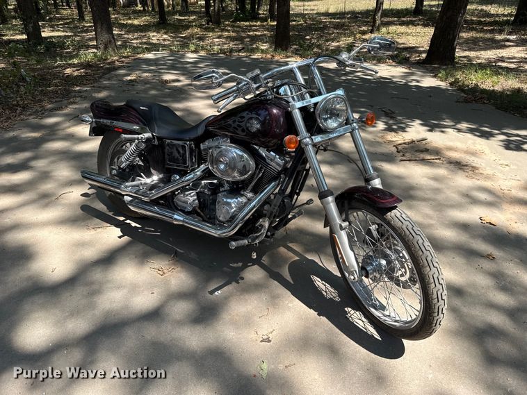 image for item FC4181 2005 Harley Davidson Wide Glide motorcycle