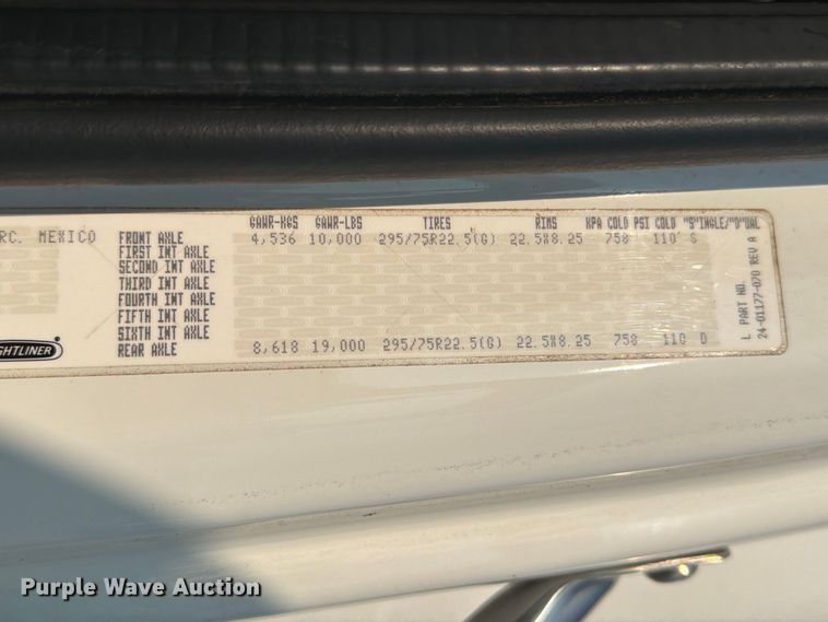 image for item FI0341 2015 Freightliner Business Class M2 box truck