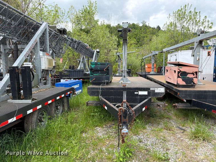 image for item FK2040 2012 Millertime 6X16 BU flatbed trailer
