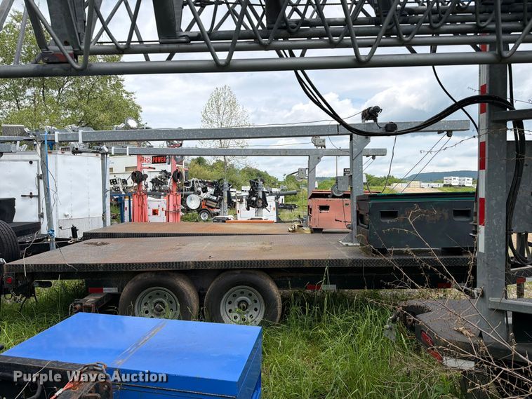 image for item FK2040 2012 Millertime 6X16 BU flatbed trailer