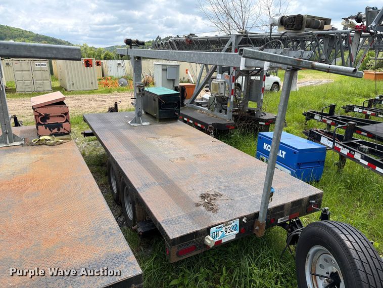 image for item FK2040 2012 Millertime 6X16 BU flatbed trailer