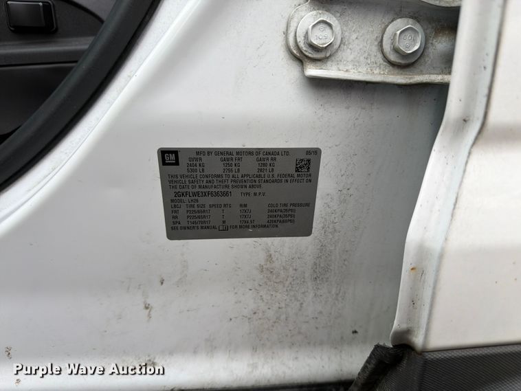 image for item FK3282 2015 GMC Terrain SUV