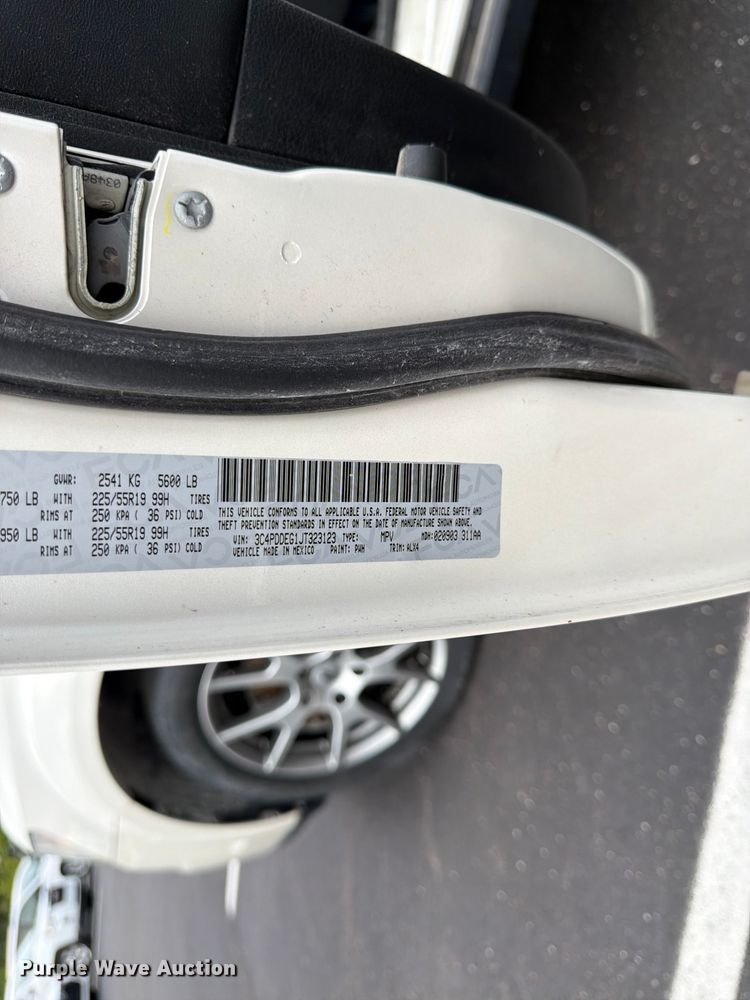 image for item FK3283 2018 Dodge Journey van