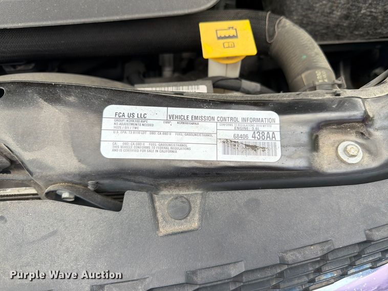 image for item FK3284 2019 Dodge Grand Caravan van