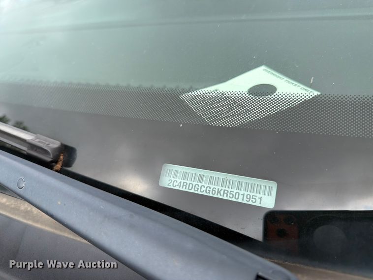 image for item FK3284 2019 Dodge Grand Caravan van