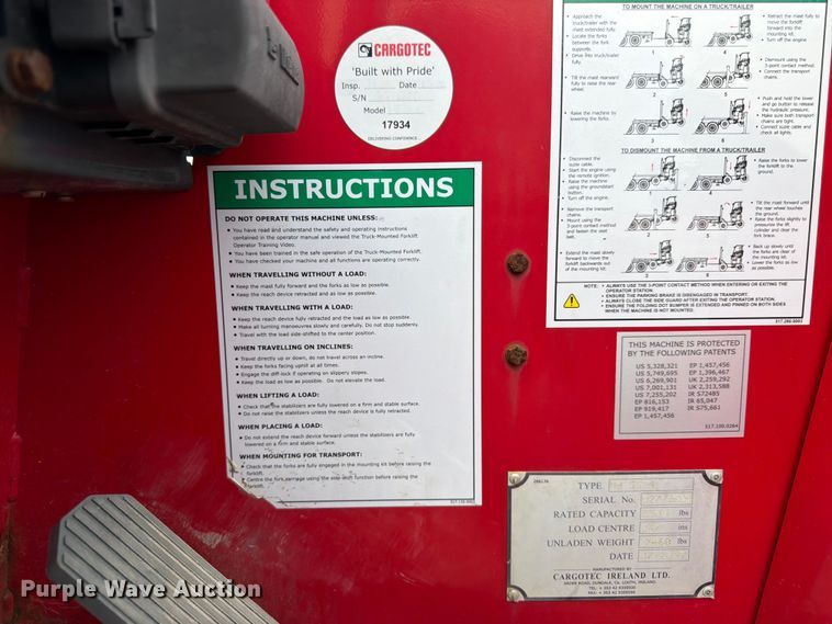 image for item FK3303 2017 Moffett M8 55.4 forklift