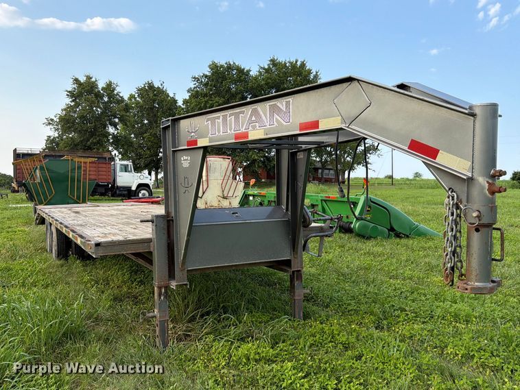 image for item FK3324 2014 Titan EF9409 equipment trailer