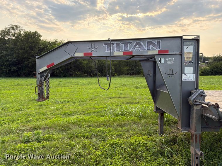 image for item FK3324 2014 Titan EF9409 equipment trailer