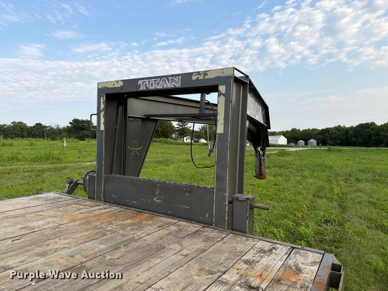 image for item FK3324 2014 Titan EF9409 equipment trailer