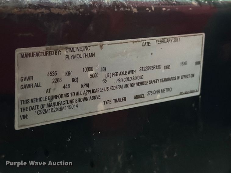 image for item FK3568 2011 Cimline 275 DHR Metro crack sealer
