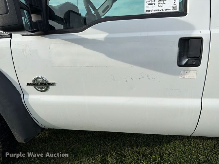 image for item FK3590 2013 Ford F550 Super Duty Crew Cab flatbed truck