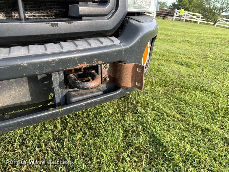 image for item FK3590 2013 Ford F550 Super Duty Crew Cab flatbed truck