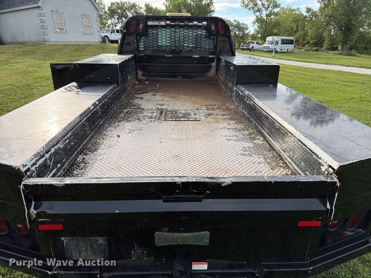 image for item FK3590 2013 Ford F550 Super Duty Crew Cab flatbed truck