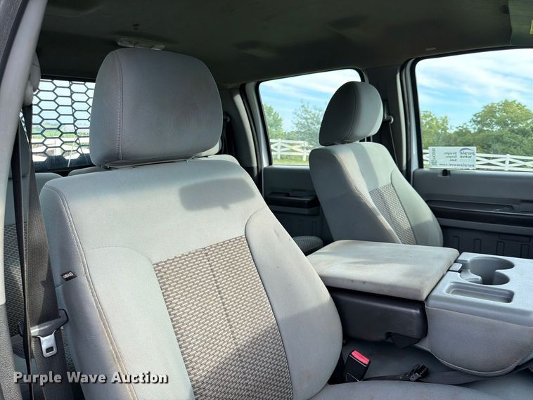 image for item FK3590 2013 Ford F550 Super Duty Crew Cab flatbed truck
