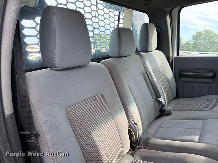image for item FK3590 2013 Ford F550 Super Duty Crew Cab flatbed truck