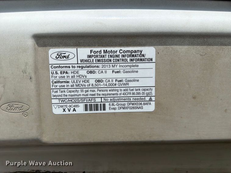image for item FK3591 2013 Ford E350 shuttle bus