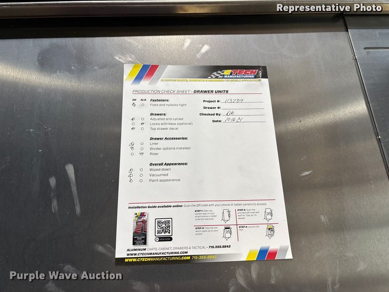image for item FK3741 (2) C-Tech Manufacturing toolboxes