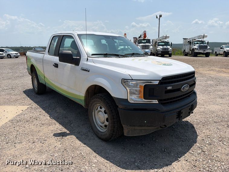 image for item FK5035 2020 Ford F150 Ext. Cab pickup truck