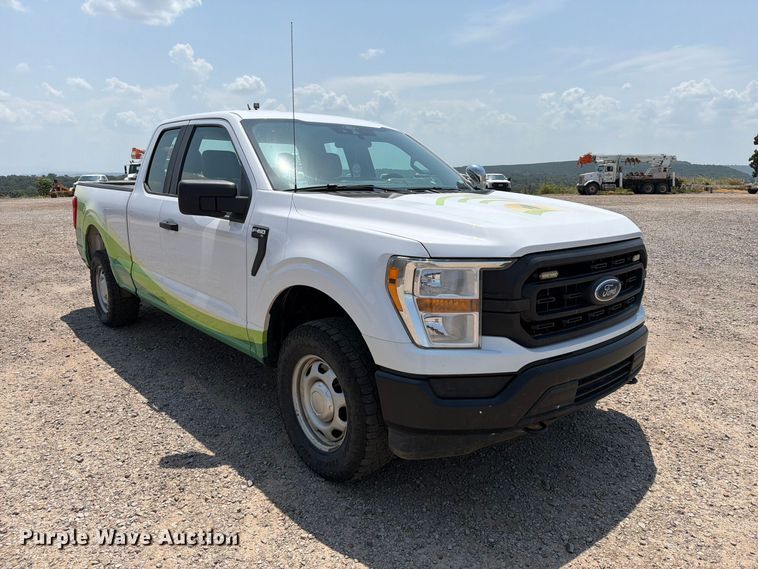 image for item FK5036 2021 Ford F150 Ext. Cab pickup truck