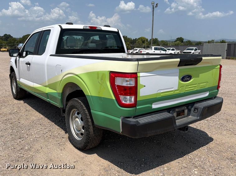 image for item FK5036 2021 Ford F150 Ext. Cab pickup truck