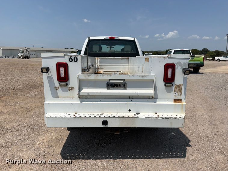 image for item FK5037 2019 Ford F250 Super Duty Ext. Cab utility bed pickup truck