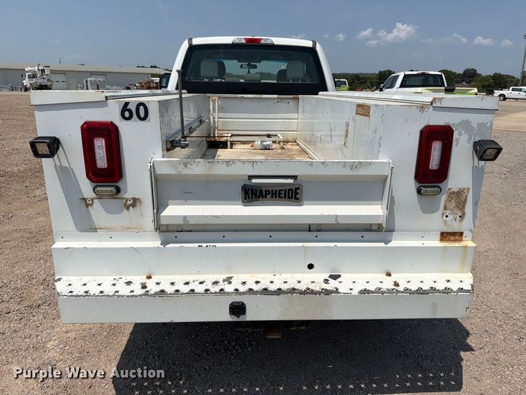 image for item FK5037 2019 Ford F250 Super Duty Ext. Cab utility bed pickup truck