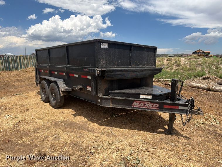 image for item FM7619 2020 Maxey MaxxD dump trailer