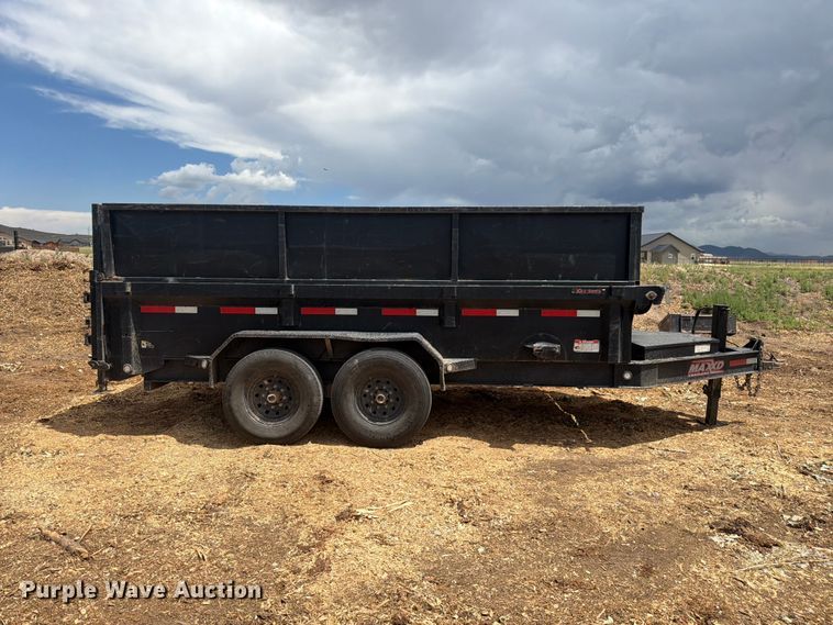 image for item FM7619 2020 Maxey MaxxD dump trailer