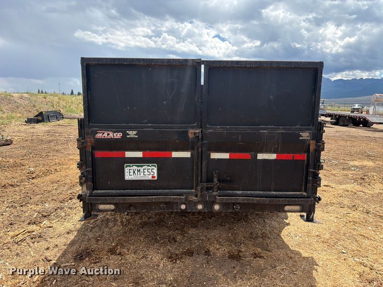 image for item FM7619 2020 Maxey MaxxD dump trailer