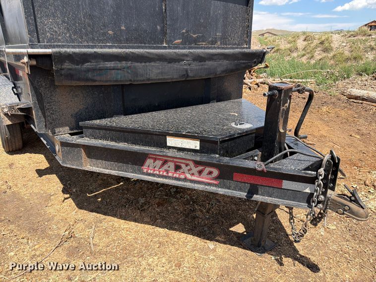 image for item FM7619 2020 Maxey MaxxD dump trailer