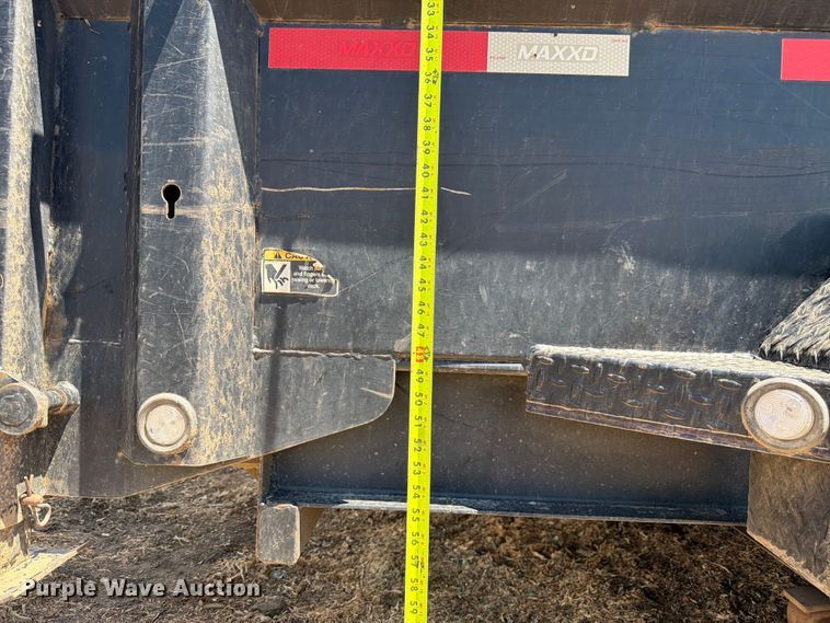 image for item FM7619 2020 Maxey MaxxD dump trailer