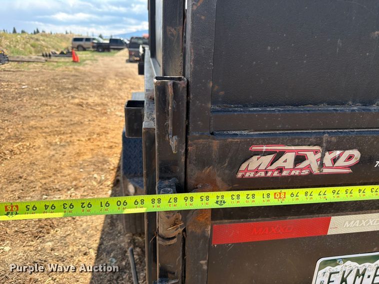 image for item FM7619 2020 Maxey MaxxD dump trailer