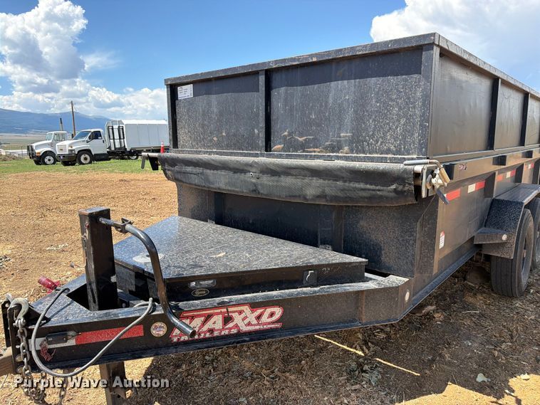image for item FM7619 2020 Maxey MaxxD dump trailer