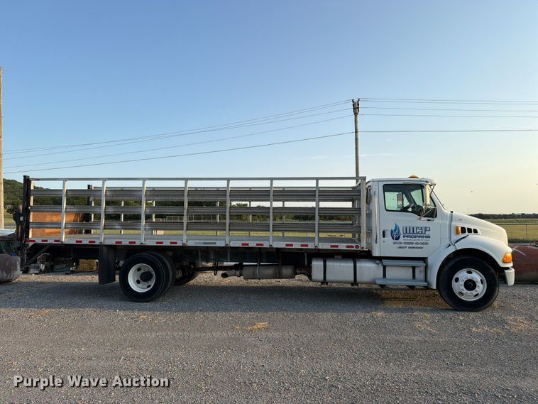 image for item FN2550 2007 Sterling Acterra flatbed truck