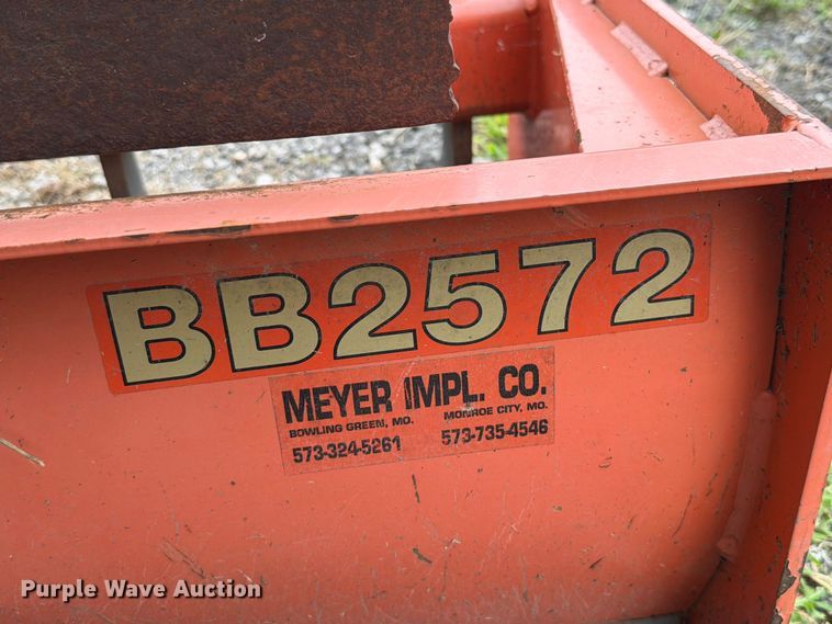 image for item FT6136 Land Pride BB2572 box blade