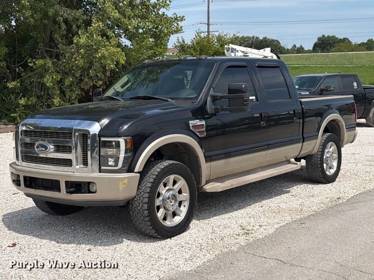 image for item FT6145 2008 Ford F250 Super Duty Lariat King Ranch Crew Cab pickup truck