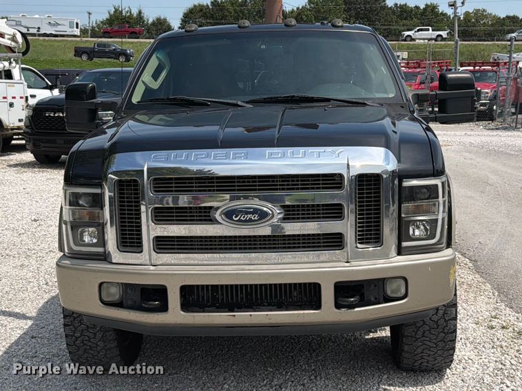image for item FT6145 2008 Ford F250 Super Duty Lariat King Ranch Crew Cab pickup truck