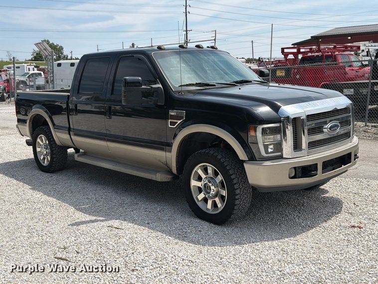 image for item FT6145 2008 Ford F250 Super Duty Lariat King Ranch Crew Cab pickup truck