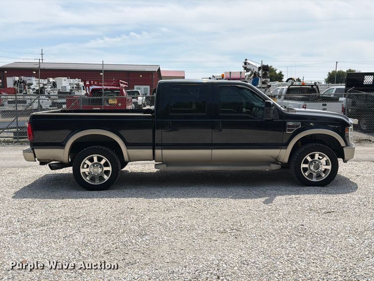 image for item FT6145 2008 Ford F250 Super Duty Lariat King Ranch Crew Cab pickup truck