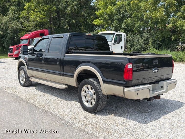 image for item FT6145 2008 Ford F250 Super Duty Lariat King Ranch Crew Cab pickup truck