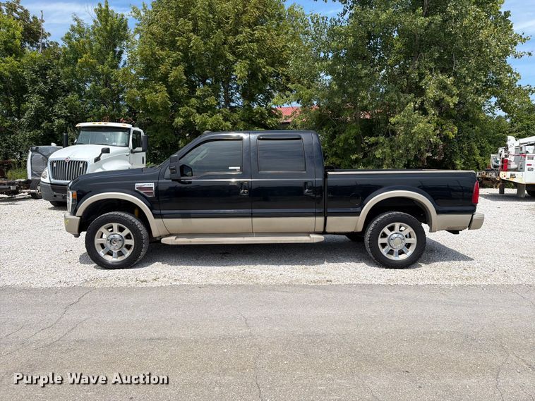 image for item FT6145 2008 Ford F250 Super Duty Lariat King Ranch Crew Cab pickup truck