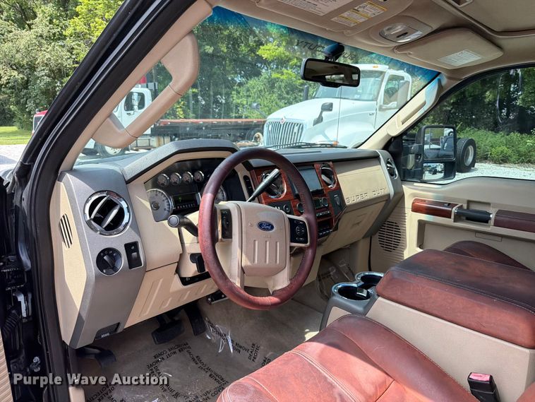 image for item FT6145 2008 Ford F250 Super Duty Lariat King Ranch Crew Cab pickup truck