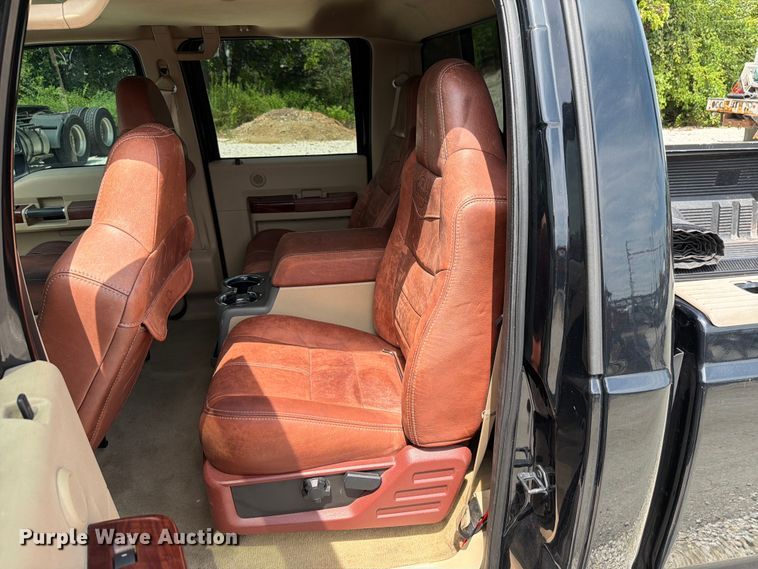 image for item FT6145 2008 Ford F250 Super Duty Lariat King Ranch Crew Cab pickup truck