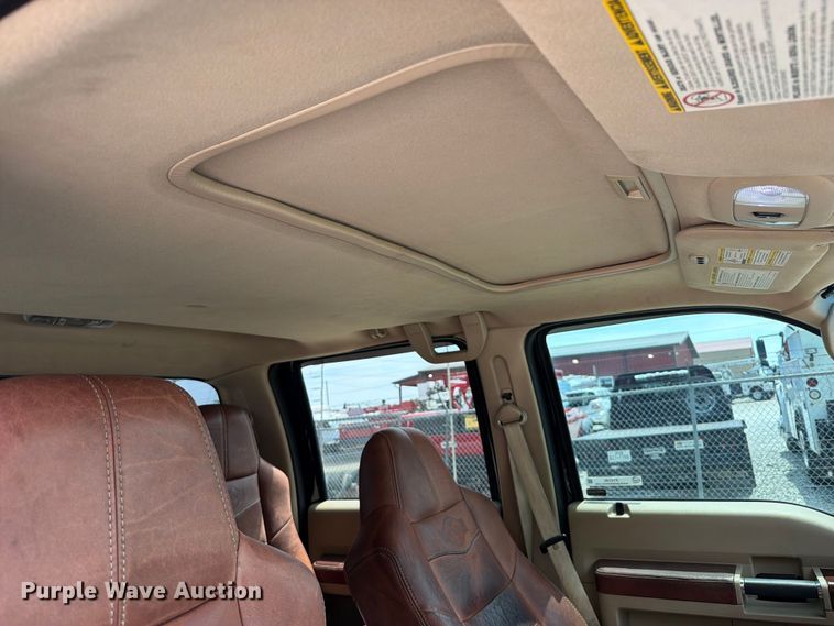 image for item FT6145 2008 Ford F250 Super Duty Lariat King Ranch Crew Cab pickup truck